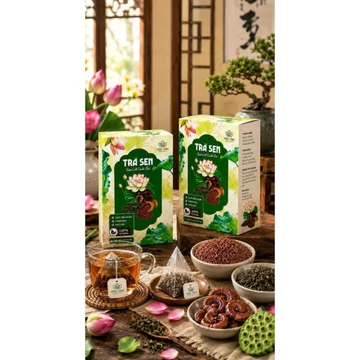 🌿 Combo 02 hộp Trà Sen Gạo Lứt Linh Chi là lựa chọn dành cho những người yêu thích hương vị trà truyền thống
