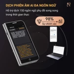 Máy phiên dịch Corisu A10 đẳng cấp dịch không cần mạng 45 ngôn ngữ - Hàng chính hãng — ảnh 2