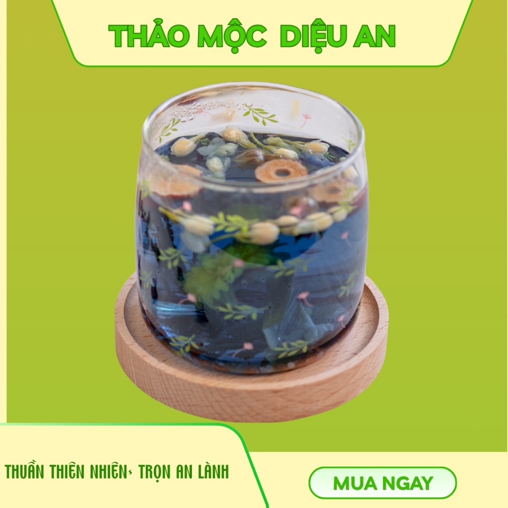 Trà Gạo Lứt Đậu Đen Diệu An - Thảo Mộc Hỗ Trợ Giữ Dáng, Tiêu Hóa Tốt, Lợi Sữa, Thanh Lọc, Đẹp Da
