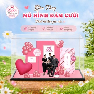 Mô Hình Trang Trí 20/10 | Standee Lắp Ghép 3D Quà Tặng Phụ Nữ