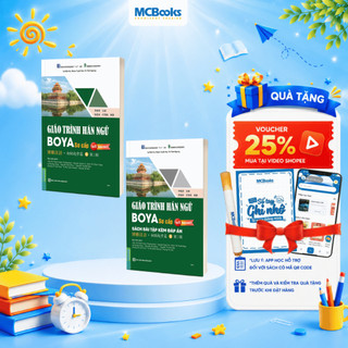 Sách - Combo Giáo Trình Hán Ngữ BOYA Sơ cấp 2 Phiên bản 3 + Sách bài tập - Chương trình HSK 9 cấp