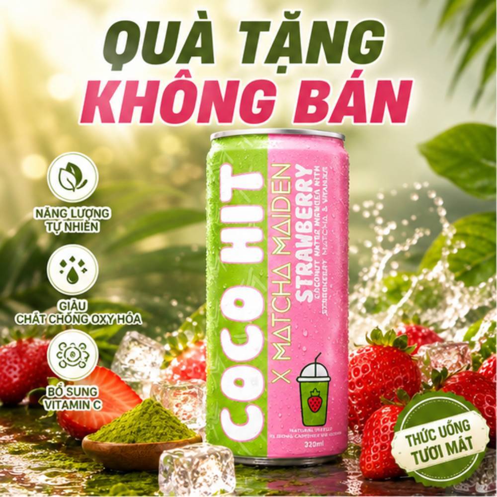|QUÀ TẶNG| Nước Giải Khát Nhiều Vị Chỉ Tặng Không Bán