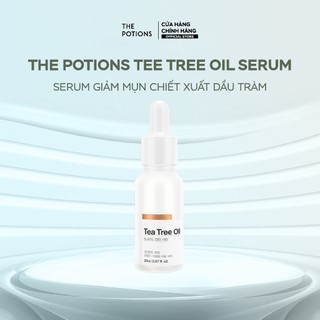 Serum Giảm Mụn Chiết Xuất Dầu Tràm The Potions Tee Tree Oil Serum 20ml