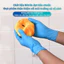 Găng tay nitrile màu xanh/đen không bột — Phù hợp cho lĩnh vực y tế, spa và thẩm mỹ viện