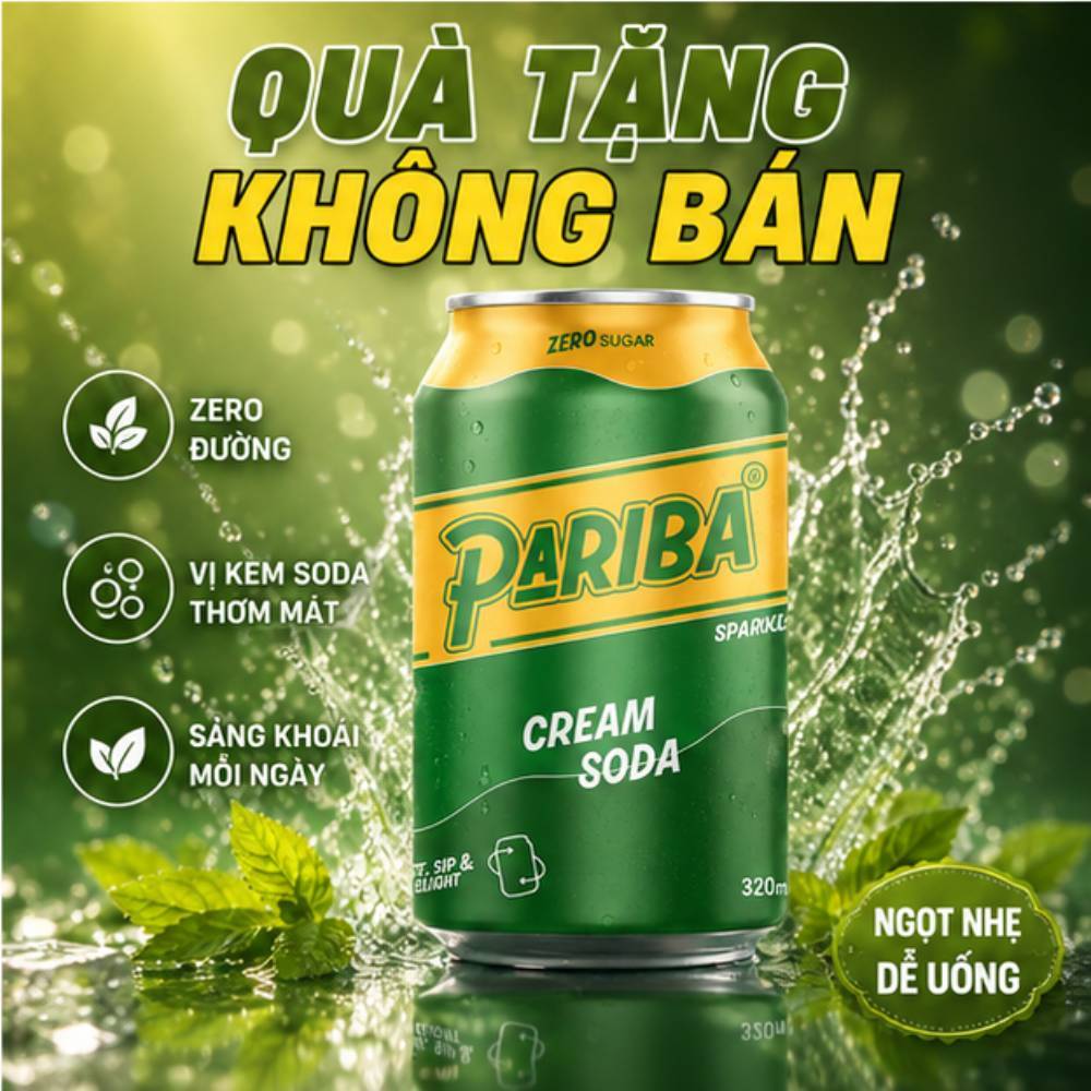 |QUÀ TẶNG| Nước Giải Khát Nhiều Vị Chỉ Tặng Không Bán