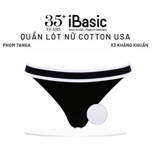 Quần lót nữ cotton USA iBasic kháng khuẩn phom tanga thể thao linh hoạt PANY099