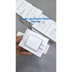 Củ Sạc Nhanh 20W PD Type-C Cho iPhone 15/16/17 | Hàng Cao Cấp Chuẩn Dòng | Có Tem Nhập khẩu