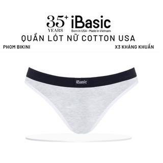 Quần lót nữ bikini cotton USA iBasic kháng khuẩn thể thao năng động PANY108-1