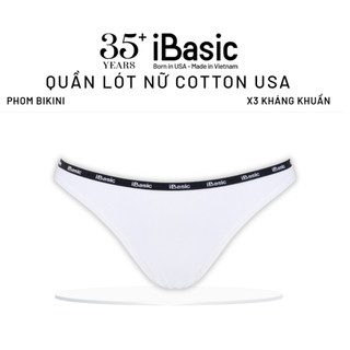 Quần lót nữ bikini cotton USA iBasic kháng khuẩn mềm mại thấm hút mồ hôi năng động PANY108