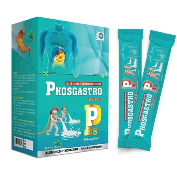 Gel dạ dày Phosgastro trợ giảm viêm loét dạ dày tá tràng, Người viên đau dạ dày, hành tá tràng, trào ngược dạ dày thực q