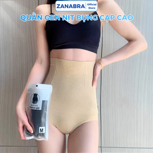 Quần Gen Nịt Bụng Cạp Cao Giảm Eo Tôn Dáng, Quần Nịt Bụng Cotton Mềm Mại Co Giãn Không Lộ Viền N201
