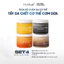 Tẩy Da Chết Cơ thể Cho da Mụn da Khô Nhạy cảm Cơm Dừa Enzyme Sinh học OVERall