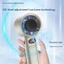 Quạt Mini cầm tay Sạc Điện - 120 Cấp Độ Gió Mạnh, Quạt mini Điện Cầm Tay Cá Nhân Siêu Tiện