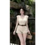 Quần Short Jeans BIGSIZE Nữ Cạp Giữa Eo, Quần Sooc Đùi Nữ Lưng Cao Dáng Chữ A Đi Chơi MS1088