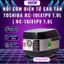 Nồi cơm điện tử cao tần Toshiba RC-10IX1PV 1.0L | RC-18IX1PV 1.8L - Bảo hành chính hãng 12 tháng