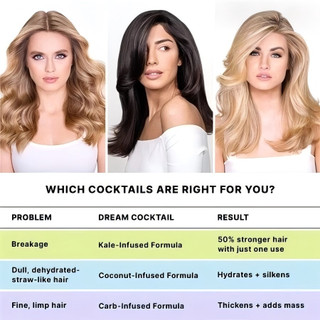 COLOR WOW Dream Cocktail Leave-In Treatment 200ml Dưỡng Tóc Không Xả Phục Hồi Hư Tổn Chống Xơ Rối