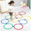 Set Đồ Chơi Vận Động Mầm Non 3 Trong 1(Size 38) – Bộ Ném Vòng Cổ Chai, Nhảy Ô Tiếp Sức Phát Triển Thể Chất Cho Bé 🏃‍♂️🌈