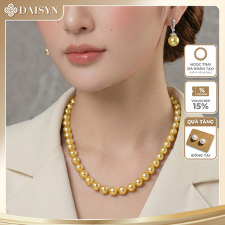 [N975] Vòng Cổ Ngọc Trai Màu, Dây Chuyền Ngọc Trai Nhân Tạo Nhiều Màu Sang Trọng - DAISYN
