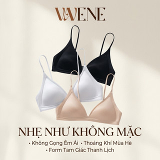 Áo lót nữ tàng hình VANVENE AL013 , áo ngực su không gọng đệm mỏng co giãn 4 chiều mặc nhẹ thoải mái