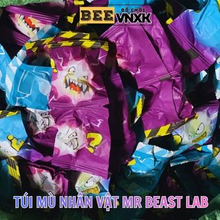 Túi mù nhân vật Mr BEAST Lab Swarms nguyên seal - Tách set 3 gói | 5 gói | 10 gói ngẫu nhiên có trùng