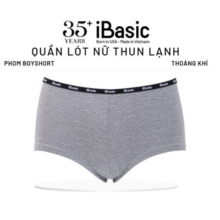 Quần lót nữ boyshort thun lạnh iBasic airy thoáng khí thể thao năng động PANY105