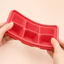 Set Khay Làm Đá Silicon 6 Ngăn Có Nắp, Khay Đá Viên Mini, Khuôn Làm Đá Thực Phẩm Đa Năng