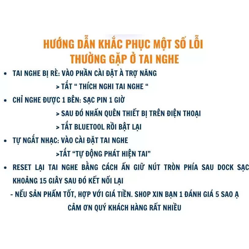 Tai Nghe Bluetooth Không Dây Cao Cấp Định Vị Đổi Tên Tự Động Kết Nối Cảm Ứng Mượt KLA STORE