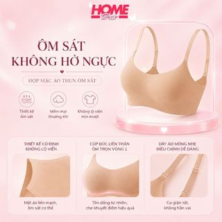 (Loại 1) Áo ngực nữ đúc su không gọng mút mỏng ôm ngực, Áo lót không lộ viền cao cấp mềm mịn  A141