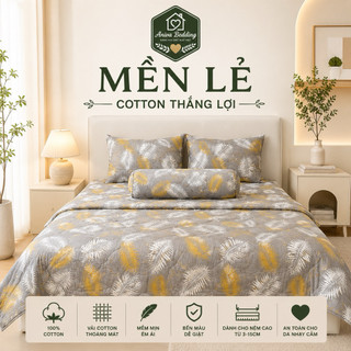 Mền Lẻ Cotton Thắng Lợi Aniva Bedding Chính Hãng | Mềm Mịn, Thoáng Mát, Bền Màu