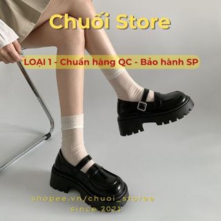 Giày Oxford nữ da PU tổng hợp dệt vải đế cao su cá tính thời trang dễ phối đồ trẻ trung