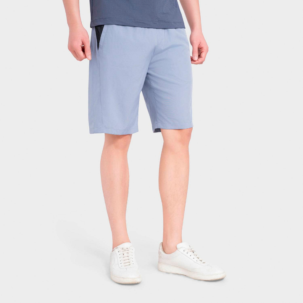 Quần Short thể thao cạp chun nam Insidemen Active dáng Regular Fit năng động thể thao ISO107MAH0