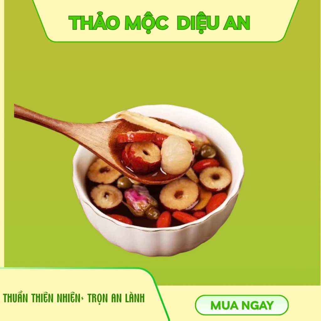 Trà Gừng Đường Nâu Diệu An - Thảo Mộc Giữ Ấm Áp Cơ Thể, Đẹp Da, Tăng Sức Đề Kháng, Dịu Nhẹ Ngày Dâu