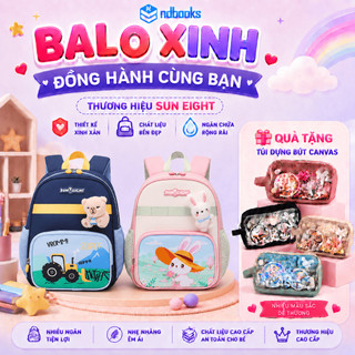 SUN EIGHT - 22248 Balo mẫu giáo, Cặp sách học sinh mầm non nhiều họa tiết