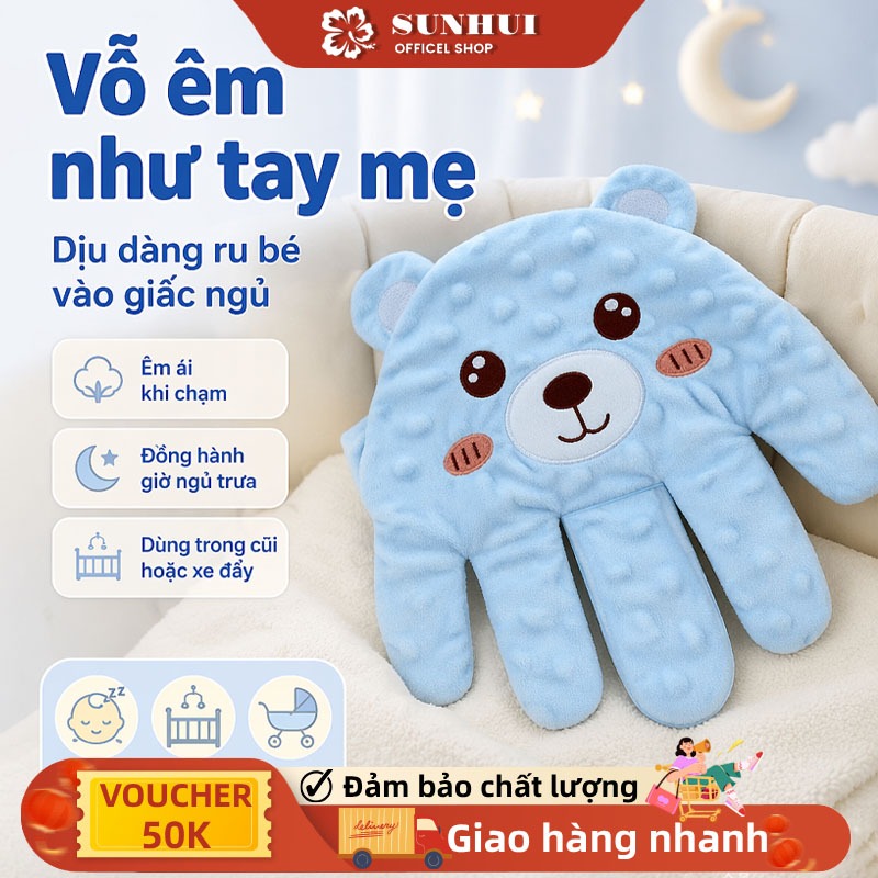 Bàn Tay Vỗ Bé Ngủ, Gối bàn tay chống giật mình, giúp bé ngủ ngon