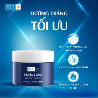 Kem dưỡng trắng Hada Labo Perfect White Tranexamic Acid Cream 50g