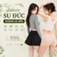 Quần đùi mặc trong váy không lộ viền, quần lót đùi nữ seamless ôm body, gen bụng nhẹ, thoáng mát DOPICO V8205