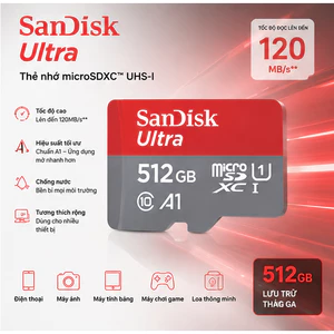 SanDisk Super Memory Card 64GB 128GB 256GB 512GB 1TB Micro SD Card Class10 UHS-1 Card (COD)