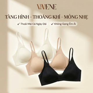 Áo lót nữ tàng hình VANVENE AL013 , áo ngực su không gọng đệm mỏng co giãn 4 chiều mặc nhẹ thoải mái