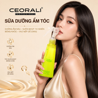 SỮA DƯỠNG ẨM BÓNG MỀM TÓC TỰ NHIÊN Ceorali 250ml