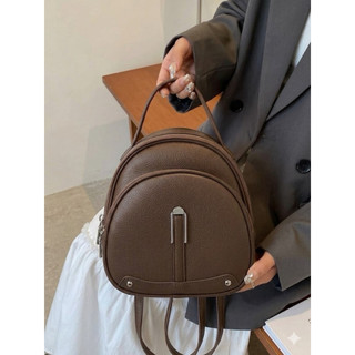 (Deal mở bán tặng quà QU3) Balo mini nữ thời trang đi học VINICHY phong cách Hàn Quốc 18cm HA908