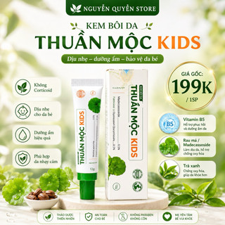 COMBO DẦU GỘI - KEM BÔI NẤM NGỨA THUẦN MỘC KIDS