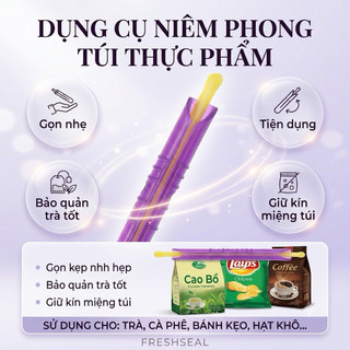 Kẹp miệng túi màu ngẫu nhiên
