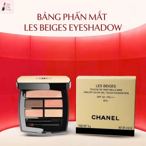 Bảng Phấn Mắt Les Beiges Eyeshadow Palette Warm/Tender Mịn Lì & Dễ Dùng | Fullsize/Fullbox