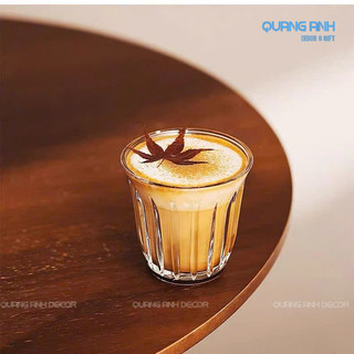 SET 6 Ly Thủy Tinh Đẹp CAPUCHINO Cao Cấp | DECOR Bàn, Nhà Hàng - Thiết Kế Đa Dạng Kích Thước