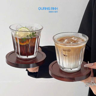 SET 6 Ly Thủy Tinh Đẹp CAPUCHINO Cao Cấp | DECOR Bàn, Nhà Hàng - Thiết Kế Đa Dạng Kích Thước