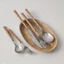 🌤️COD🌤️Bộ Dao Muỗng Dĩa Thìa Inox Cán Giả Gỗ Hàn Quốc Dùng Ăn Bít Tết, Đồ Âu - Thìa Nĩa Ăn Tráng Miệng Cao Cấp