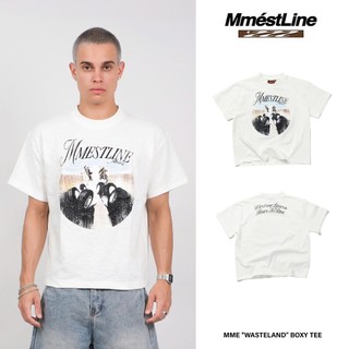 Áo thun MMESTLINE "WASTELAND" form Boxy lụa vải Premium Slub