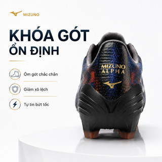 Giày Bóng Đá Mizuno Alpha III Japan P1GA2660 Chính Hãng – Đế FG Sân Cỏ Tự Nhiên, Êm Nhẹ Hỗ Trợ Tăng Tốc