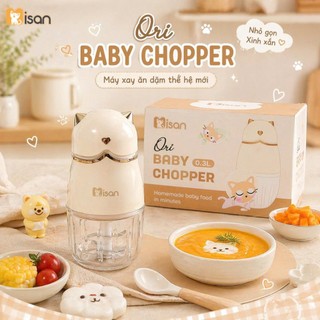 Máy xay ăn dặm cầm tay MISAN 8 lưỡi công suất 200W, máy xay đa năng chế biến đồ ăn cho bé