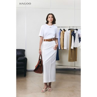 Áo thun tay cộc bấu mí HAGOO phong cách basic dễ phối đồ [A8169]